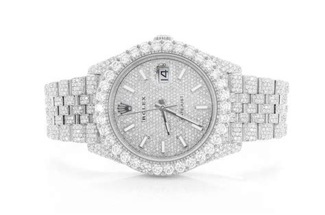 iced out rolex datejust 41mm|2023 Datejust 41mm 126300.